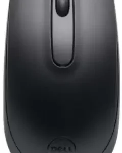DELL WM118 1000DPI, with USB Nano Receiver, Optical Tracking, Plug and Play, Ambidextrous Wireless Optical Mouse  (2.4GHz Wireless, Black)