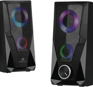 ZEBRONICS ZEB-WARRIOR 10 W Laptop/Desktop Speaker  (Black, Black, 2.0 Channel)